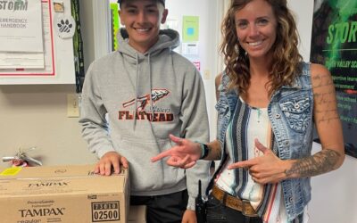 Thanks To Your Giving Spirit, Another Delivery Of Feminine Hygiene Products!